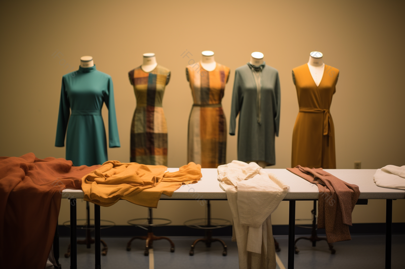 专业服装工作室内的面料样本,高清,摄影图,摄影图片,图片大全,摄影图免费下载